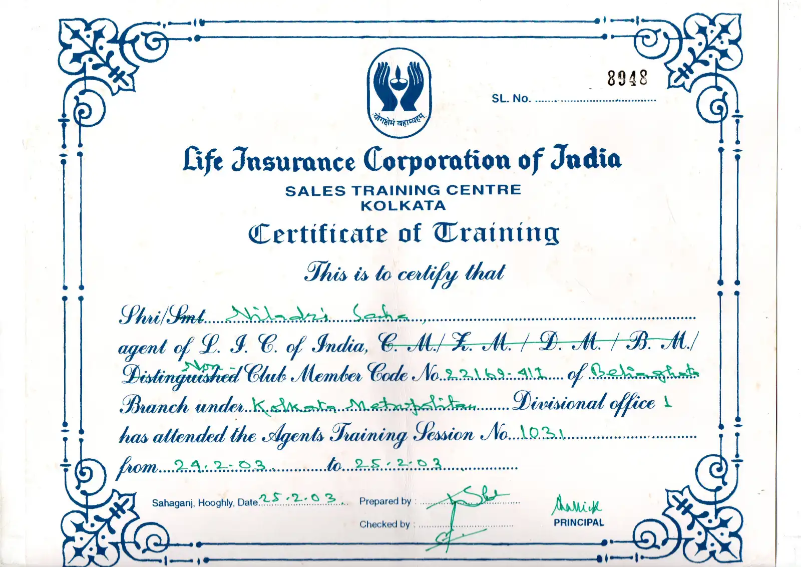 certificate 10